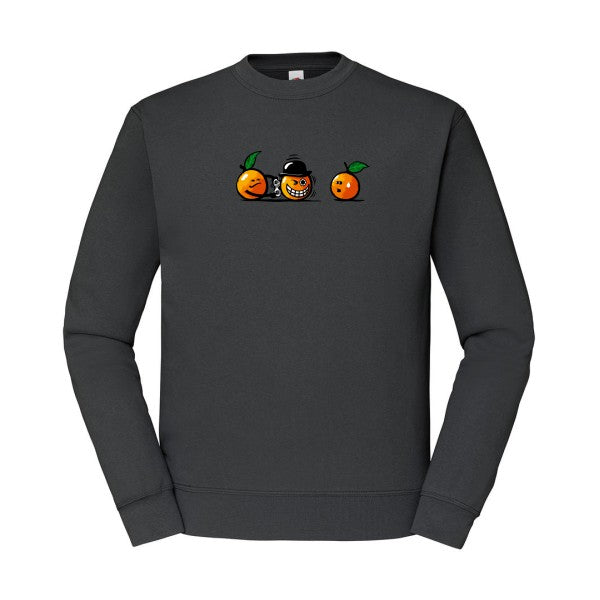 Orange Mécanique Fruit of the loom 280 g/m² Sweat shirt