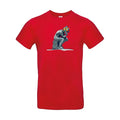 T-shirt humour original Reflexion En Cours T Shirt couleur Red