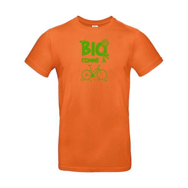 Bio comme un vélo flex Vert pomme B&C - E190 T-shirt|Urban Orange||2XL