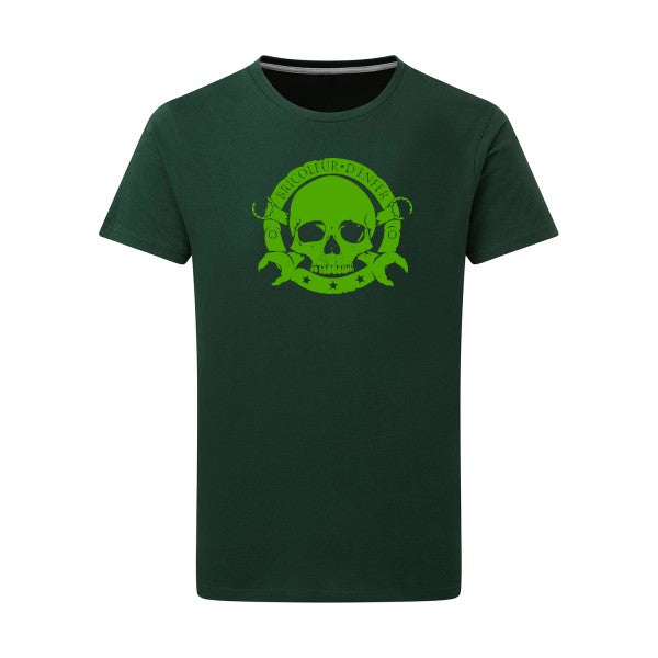 bricoleur d'enfer - Flex Vert pomme Tshirt original Bottle Green  2XL