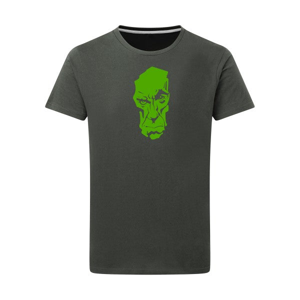 Iggy vert pomme -Flex vert pomme sur T-shirt SG  Charcoal  5XL