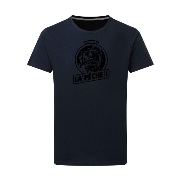 Toujours la pêche ! - Flex noir Tshirt original Navy  5XL