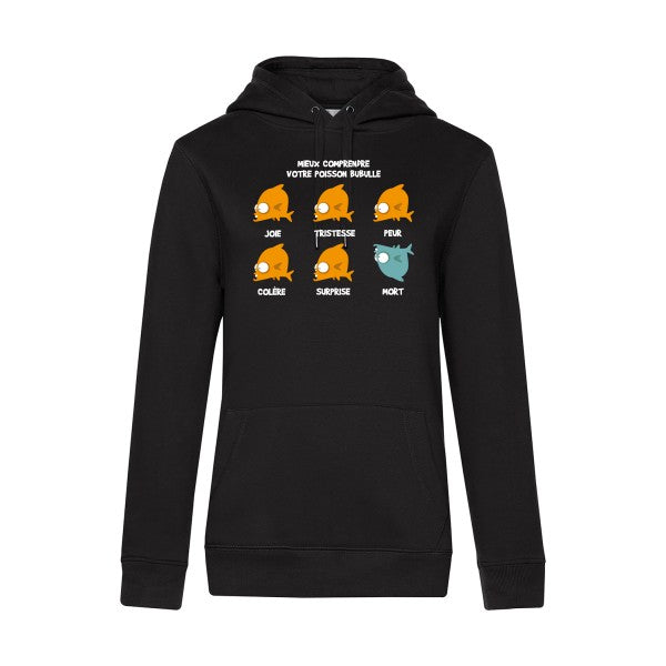 Mieux comprendre votre poisson bubulle RueDuTeeshirt Sweat capuche