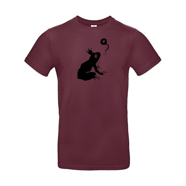 Prince RainetteFlex noir- T-shirt E190|Burgundy||2XL