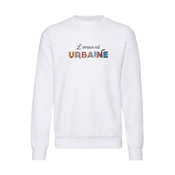 L'erreur est urbaine Fruit of the loom 280 g/m² Sweat shirt