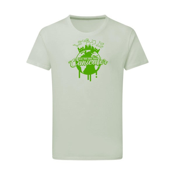 Allez tous vous faire... - Flex Vert pomme Tshirt original Pastel Macchiato  2XL