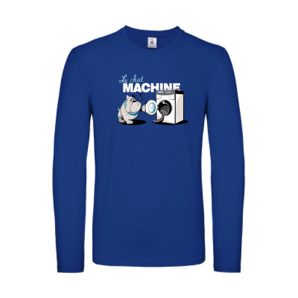 Le Chat Machine B&C - E150 LSL T-shirt manches longues léger