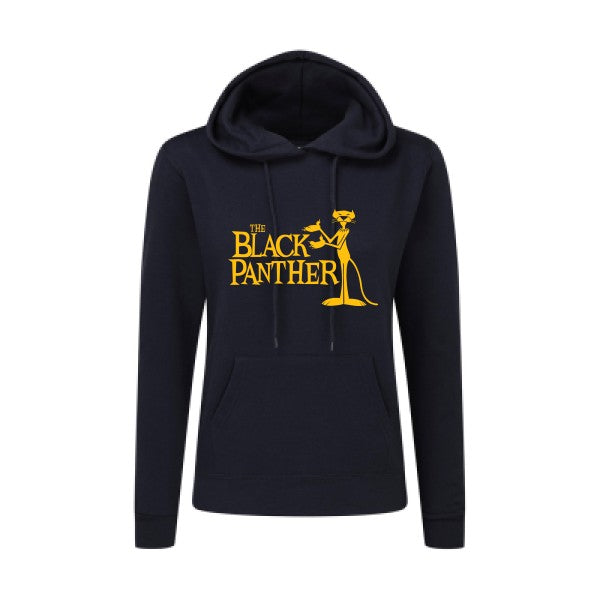 The black panther jaune Or |Sweat original à capuche Femme