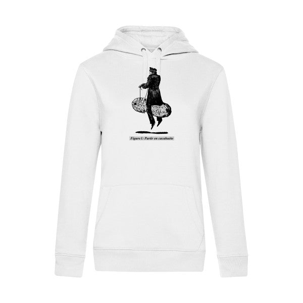 Partir en cacahuète RueDuTeeshirt Sweat capuche