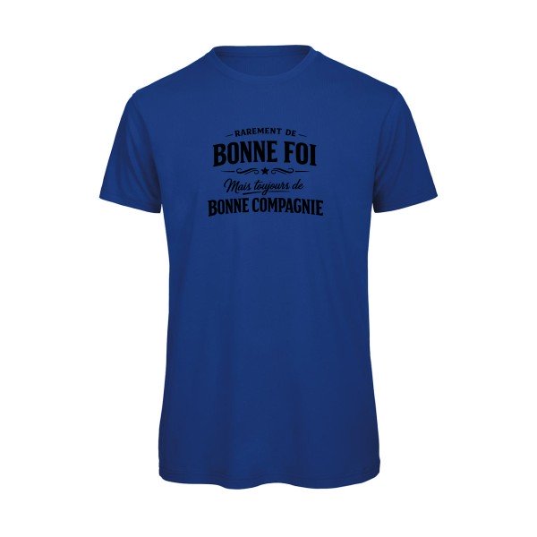 bonne foi-tshirt_Royal Blue_flex_Noir