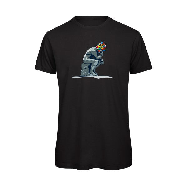 T-shirt humour original Reflexion En Cours T Shirt couleur Black