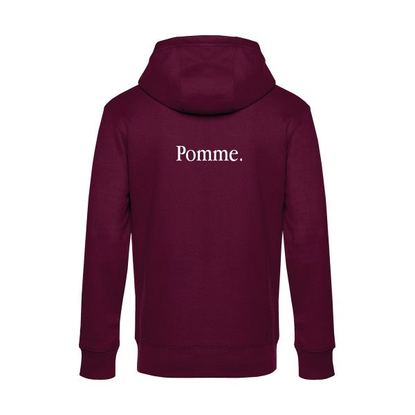 Pub-Subliminale sweat shirt original Burgundy flex Blanc impression Dos