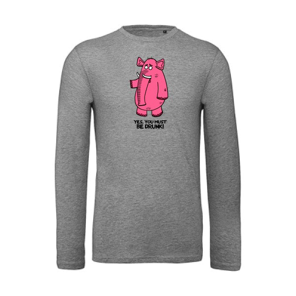 Pink elephant | T-shirt original LSL Sport Grey 2XL