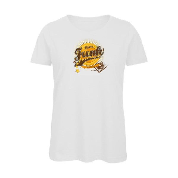 Let-s-funk-!- - t-shirt original femme White