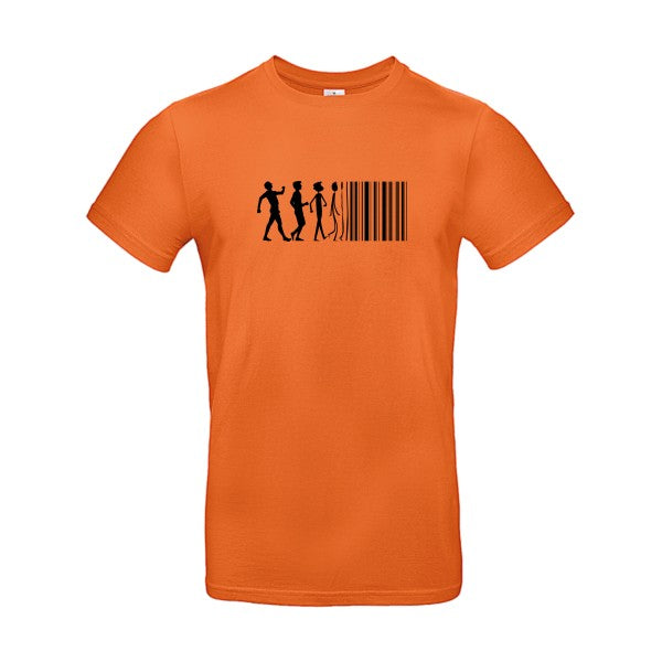 code barreFlex noir - E190 T-shirt|Urban Orange||2XL