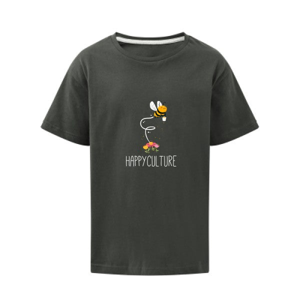 happy SG - Kids T-shirt enfant Charcoal Taille 152 (11-12/2XL)