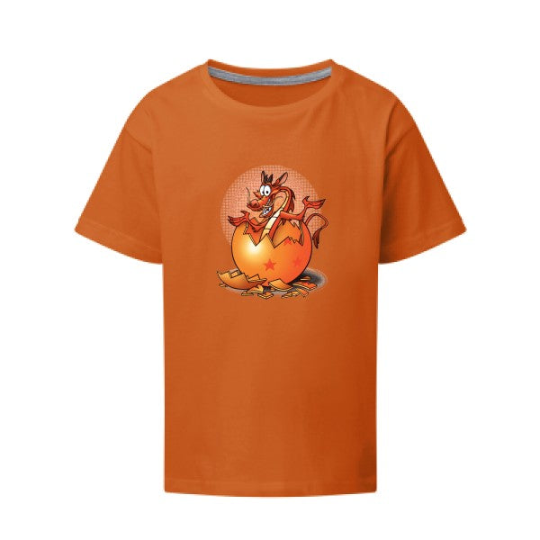 Dragon surprise SG - Kids T-shirt enfant Orange Taille 152 (11-12/2XL)