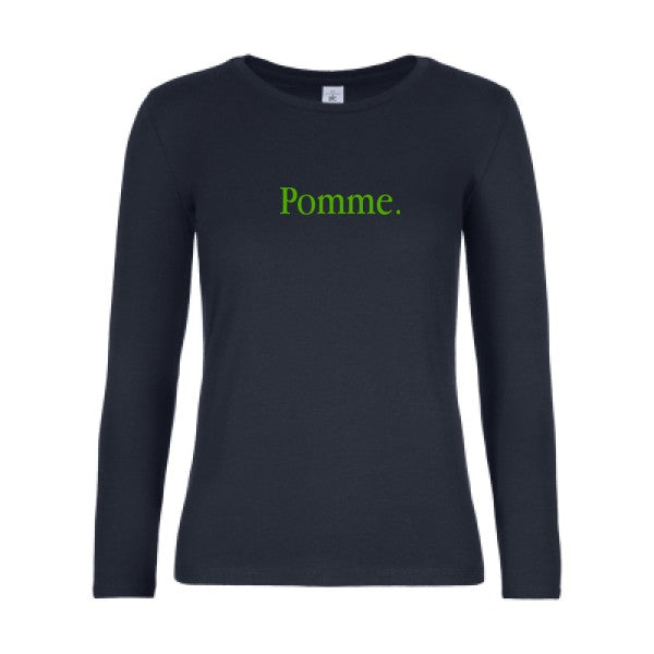 Damen-T-Shirt LSL Subliminale Werbung
