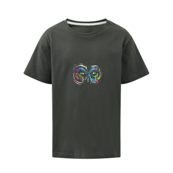 INFINIMENT CHOUETTE SG - Kids T-shirt enfant Charcoal Taille 152 (11-12/2XL)