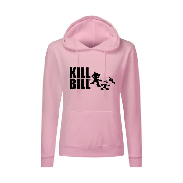 kill bill Noir |Sweat original à capuche Femme