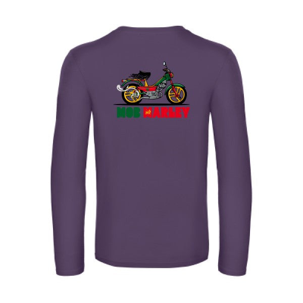 mob-marley-t-shirt-manches-longues-original-humour -Urban Purple