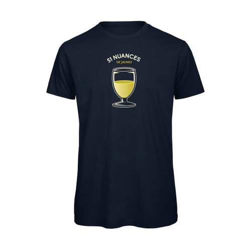 51 nuances de jaunes  - t-shirt original Navy
