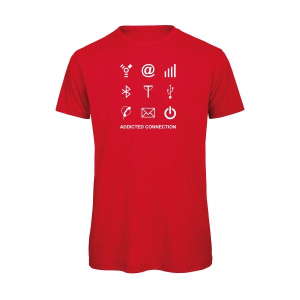 Addicted connection B&C - T Shirt organique T-shirt bio