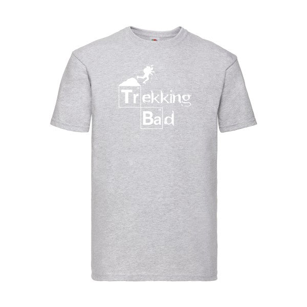 T-shirt|Trekkin  G  bad |Blanc |Fruit of the loom 205  G