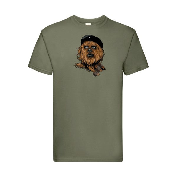 Chewie guevara Fruit of the loom 205 g/m² T-shirt/ classic olive