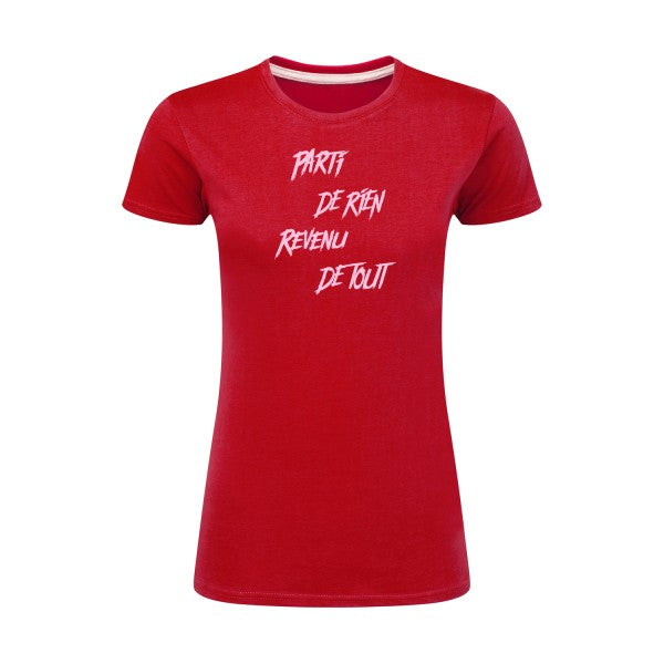 Parti de rien Rose |T shirt original femme|SG