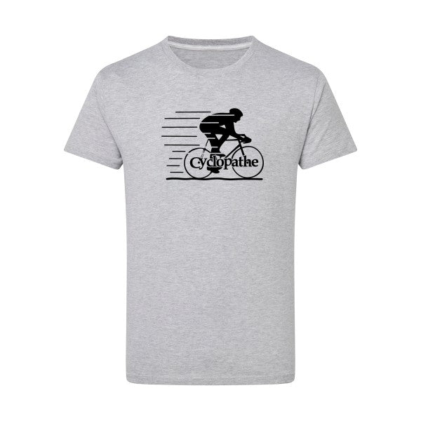 CYCLOPATHE ! - Flex noir Tshirt original Light Oxford  5XL