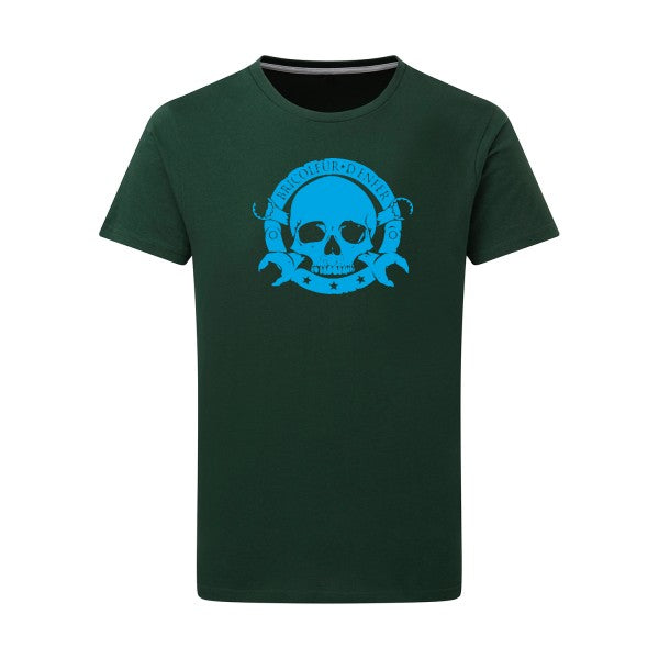 bricoleur d'enfer - Flex bleu clair Tshirt original Bottle Green  2XL