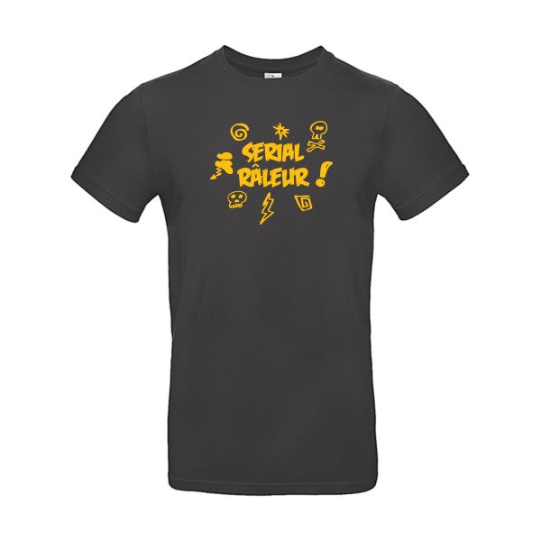 Serial râleurFlex jaune or- T-shirt E190|Used Black||2XL