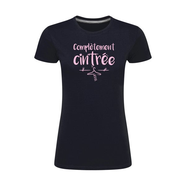 Complètement cintré  |Rose |T shirt original femme|SG