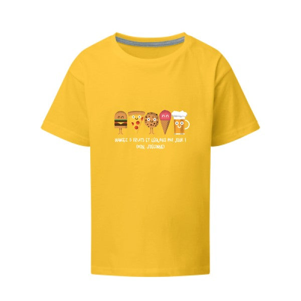 5 fruits et légumes SG - Kids T-shirt enfant sunflower Taille 140 (9-10/XL)