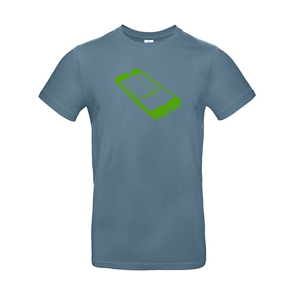 Piège Flex Vert pomme |E190 T-shirt|Stone Blue||2XL