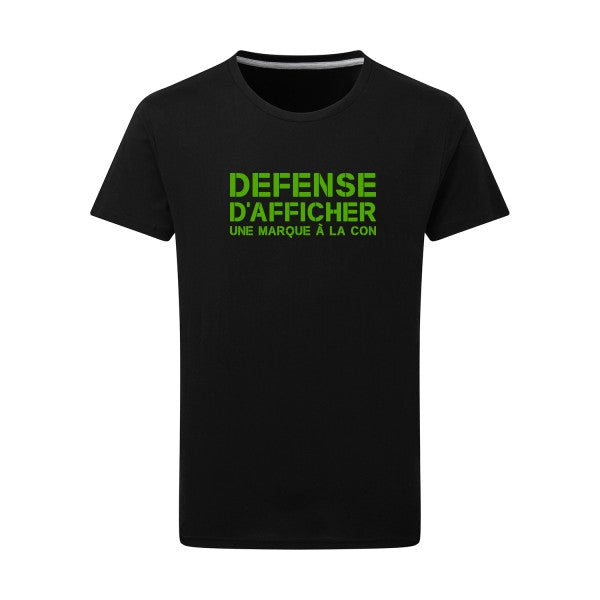 Marque à la Con vert pomme -Flex vert pomme sur T-shirt SG  Dark Black  4XL