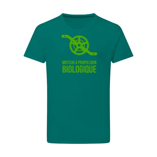 Cyclisme & écologie vert pomme -Flex vert pomme sur T-shirt SG  Emerald Green  2XL