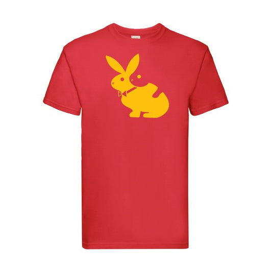 T-shirt|hot  |flex jaune Or| Fruit of the loom 205 g 