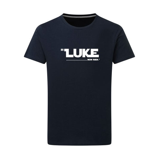 Luke... -Flex vert pomme sur T-shirt SG  Navy  5XL