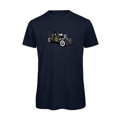T-shirt humour original Bat Deuch T Shirt couleur Navy