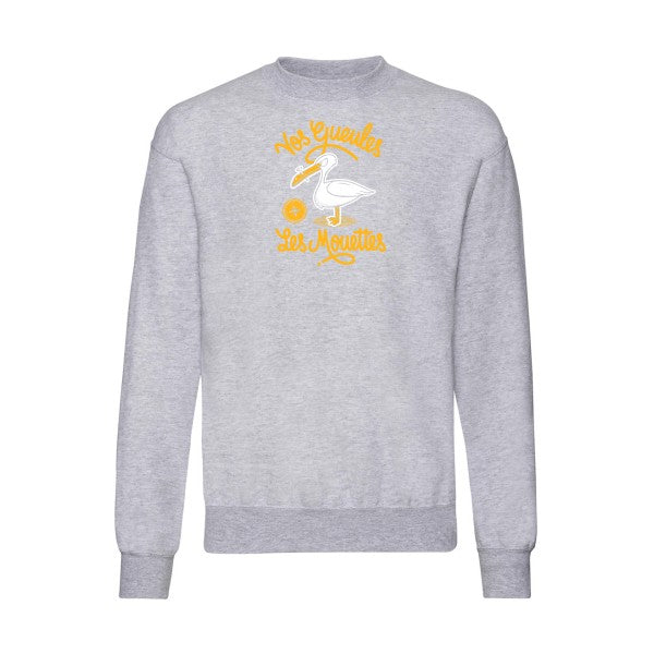 Vos gueules les mouettes Fruit of the loom 280 g/m² Sweat shirt