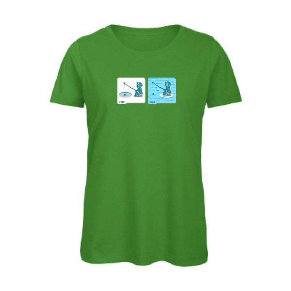 Fishing-in-Arctic- - t-shirt original femme Real Green