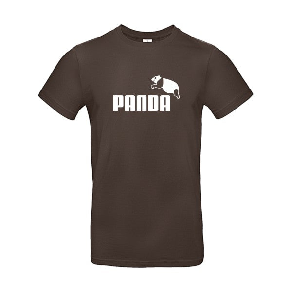 PANDA fun B&C- T-shirt E190|Brown||2XL