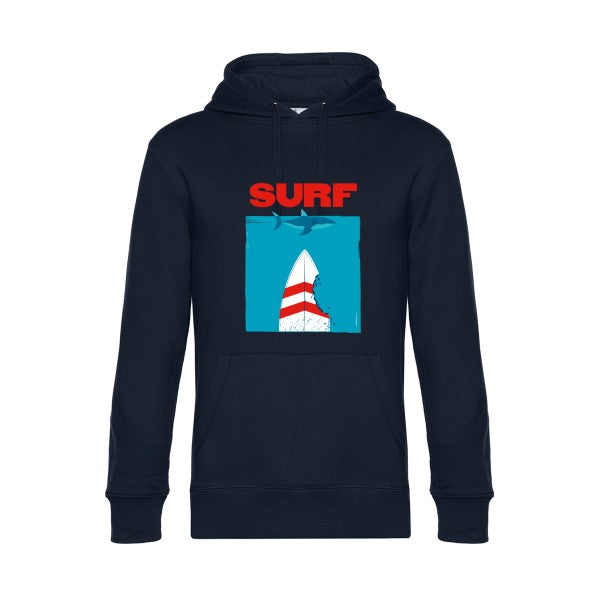 SURF- Sweat à capuche original Navy Blue - RueDuTeeshirt