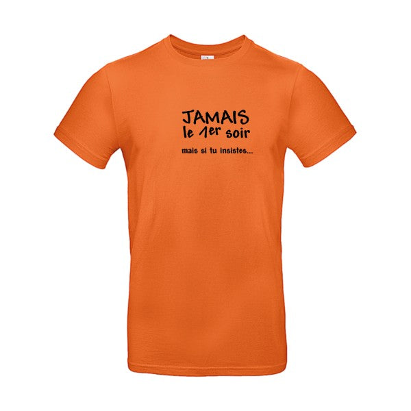 JAMAIS... Flex noir |E190 T-shirt|Urban Orange||2XL