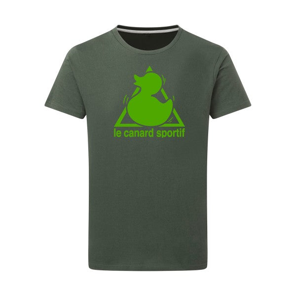 Canard Sportif vert pomme -Flex vert pomme sur T-shirt SG  Thyme  2XL