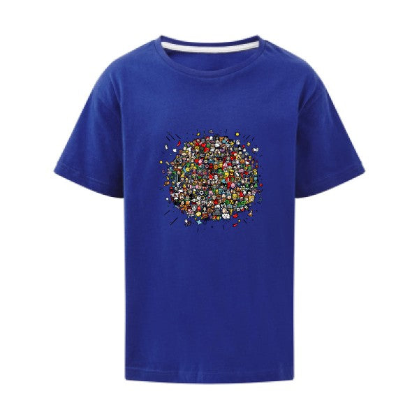 Planète Pop Culture SG - Kids T-shirt enfant Royal Blue Taille 152 (11-12/2XL)