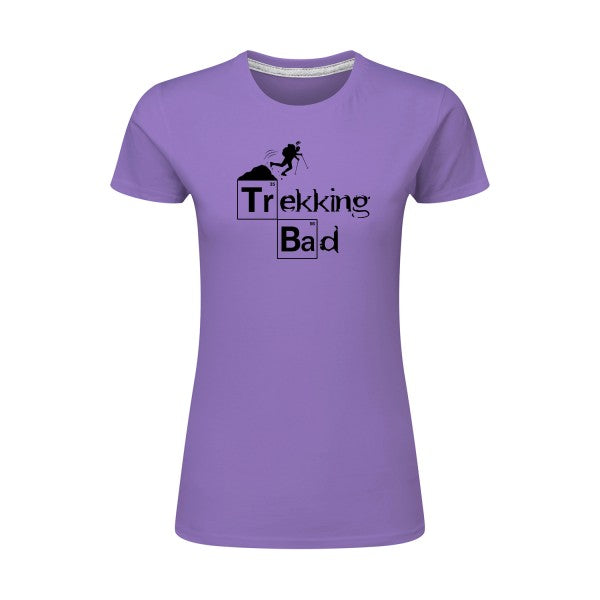 Trekking bad | Noir |T shirt original femme|SG