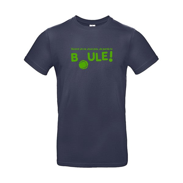 Perdre la boule ! Flex Vert pomme |E190 T-shirt|Navy Blue||2XL